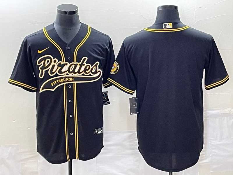 Men's Pittsburgh Pirates Blank Black Cool Base Stitched Baseball Jersey,We sell and wholesale Men's Pittsburgh Pirates Blank Black Cool Base Stitched Baseball Jersey on line form chian!